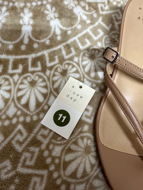 a new day Nude/Tan Strappy Toe-Loop Slide Sandals - Picture 2 of 7